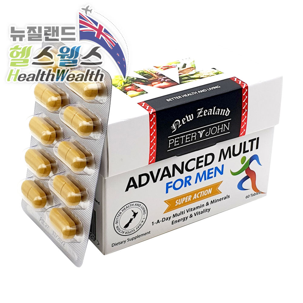 피터앤존 어드밴스드 멀티 포 맨 60정