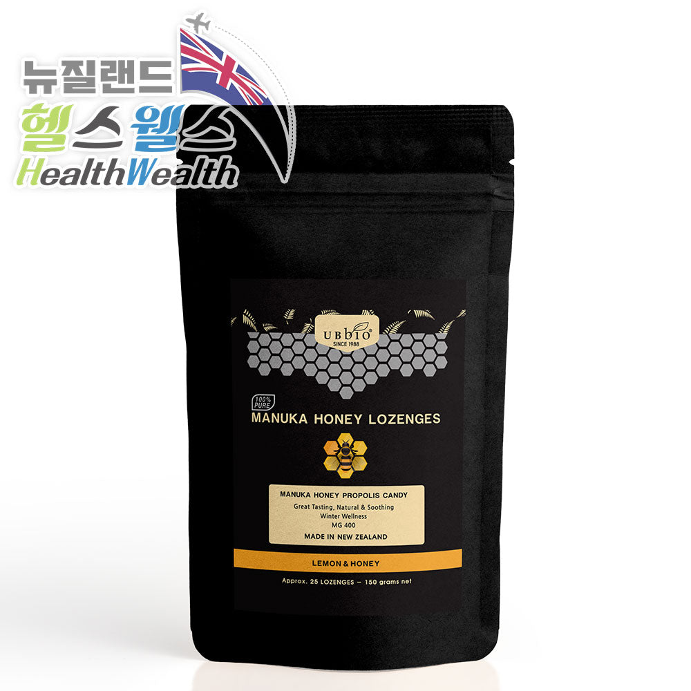 유비바이오 마누카 레몬 캔디 150g (25개입)